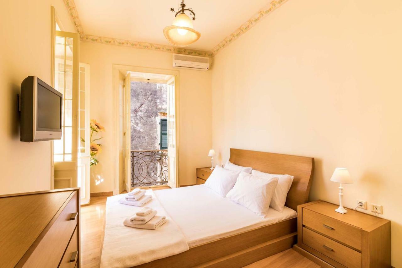 Luxury Seaview Apartment In Corfu Town By Corfuescapes المظهر الخارجي الصورة